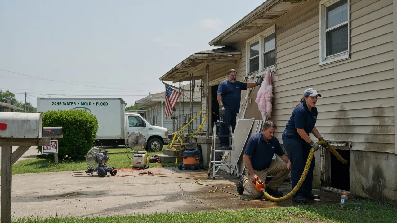 Water Damage Repair in Saluda, NC near me